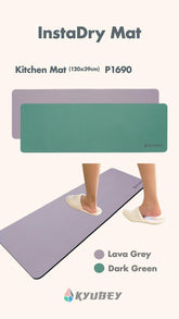 Kyubey Instadry Kitchen Mat | The Nest Attachment Parenting Hub